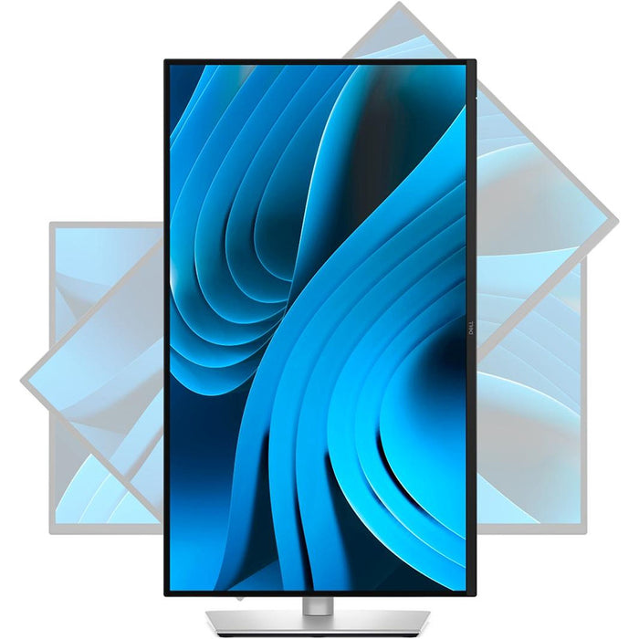 Dell P2725DE, 27" WQHD LED, IPS Anti-Glare, 5ms, 100 Hz, 1500:1, 350 cd/m2, 2560x1440, 99% sRGB, USB-C Hub, 3x USB 5Gbps Type-A, HDMI, Display Port, Power Delivery 90w, RJ45, Height Adjustable, Pivot, Swivel, Tilt, Black
