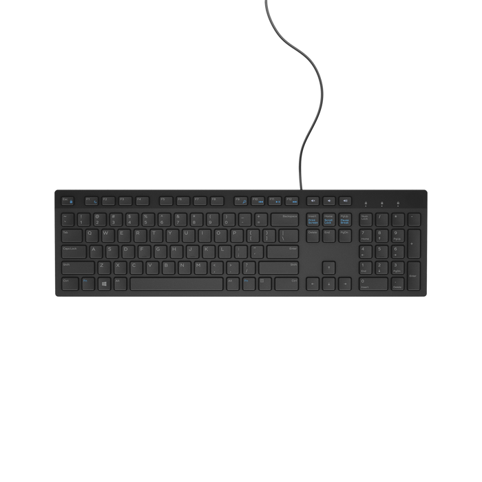 Dell KB216 Wired Multimedia Keyboard Black