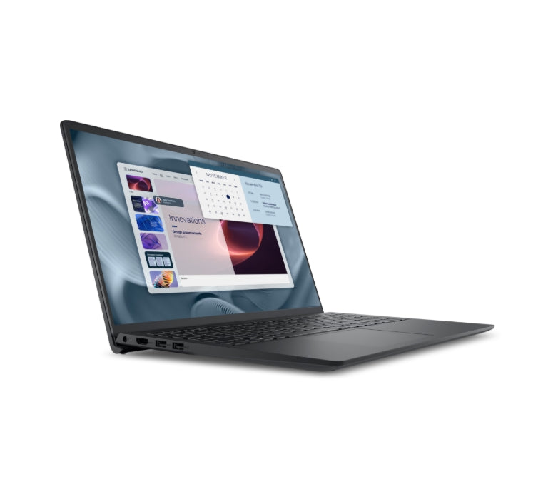 Dell Pro 15 Essential PV15250, Intel Core 3 100U (6 cores, up to 4.7 GHz), 15.6" FHD (1920x1080) 120Hz WVA AG, 8GB, 1x8GB, DDR5, 4400MT/s, 512GB M.2 PCIe NVMe, Intel UHD Graphics, HD RGB cam, Wi-Fi 6, FPR, BG kbd, Ubuntu, Carbon, 3Y PS