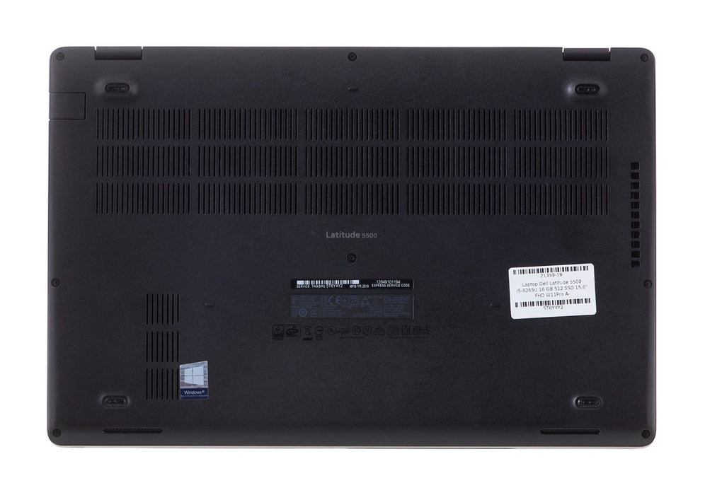 DELL LATITUDE 5500 i5-8265U 16GB 256GB SSD 15" FHD Win11pro Used