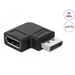Delock adapter DisplayPort male - DisplayPort female 90° 8K 60 Hz - PC кабели<<<Кабели<<<ValiAPI
