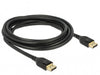 Delock cable DisplayPort male - DisplayPort male 3.0m 8K 60 Hz Black - PC кабели<<<Кабели<<<ValiAPI