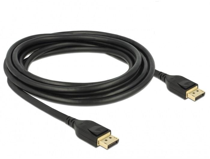 Delock cable DisplayPort male - DisplayPort male 3.0m 8K 60 Hz Black - PC кабели<<<Кабели<<<ValiAPI
