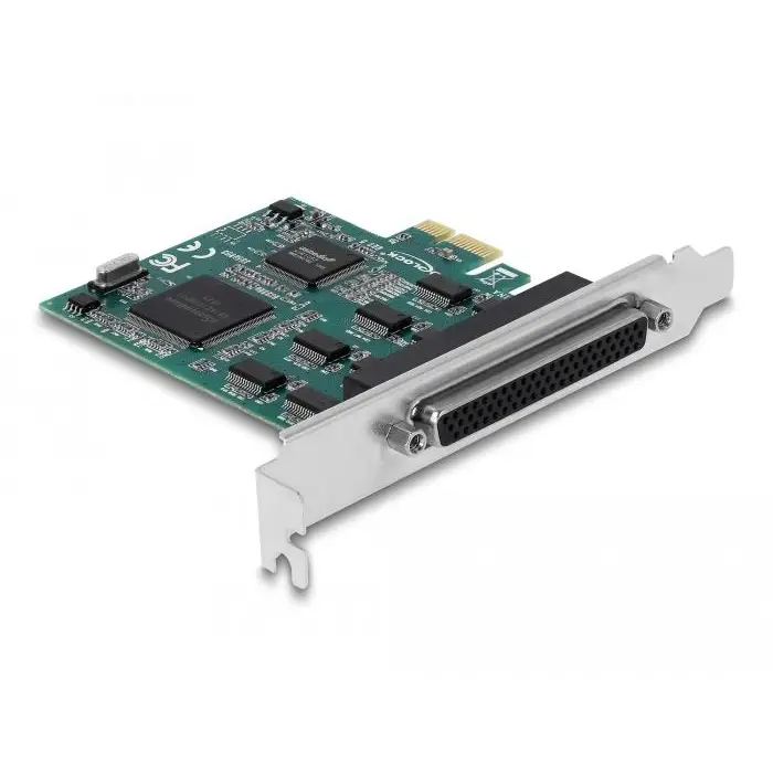 Delock card PCI Express x1 to 8 x Serial RS-232 - Входно-изходни контролери<<<Компютърни компоненти<<<ValiAPI