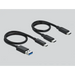 Delock docking station For M.2 NVMe PCIe SSD USB-C 3.2 Gen 2 - Входно-изходни контролери<<<Компютърни