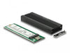 Delock external drawer For M.2 NVMe PCIe SSD USB-C 3.2 Gen 2 10 Gbps - Чекмеджета за дискове<<<Компютърни
