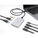 Delock Hub USB-C 7 ports 3x USB-A 5 Gbps 3x USB-C 1xUSB-C PD 85 W - USB хъбове<<<Компютърна периферия<<<ValiAPI