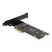 Delock Slot Expansion Card PCI Express x4 to 1 x internal NVMe M.2 Key M RGB LED Low Profile - Входно-изходни
