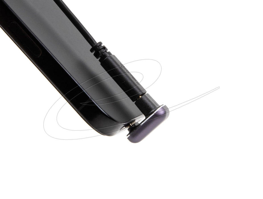 Delock Adapter USB-C male to USB-C female, under 180°, 40 Gbps PD 3.1 240 W, U-shaped 8K 60 Hz metal