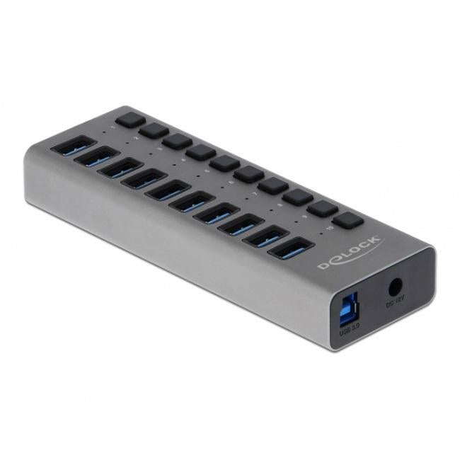 USB hub 10 ports, DELOCK-63670