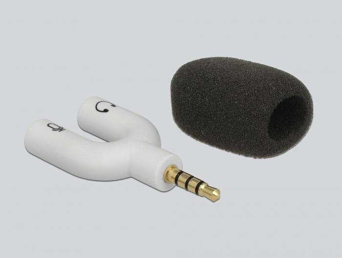 Microphone DeLock 65893, For smartphone/tablet, 65893