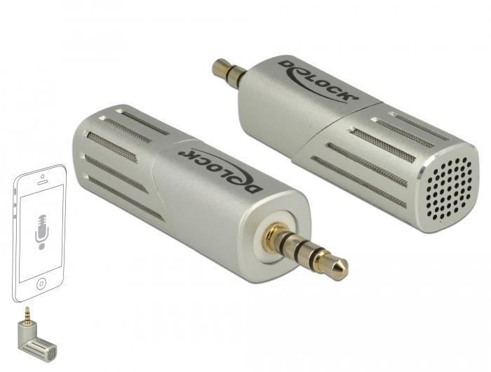 Microphone DeLock 65893, For smartphone/tablet, 65893