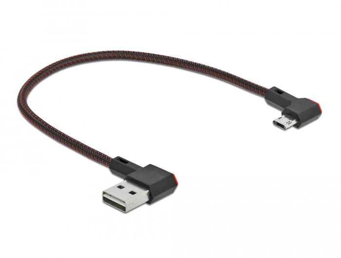 Cable DeLock, EASY-USB 2.0 Type-A male - EASY-USB Micro-B male