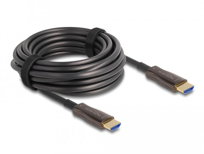 Optical cable Delock, HDMI 8K, 60Hz, 48Gbps, 100 m