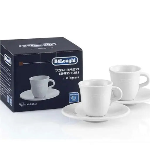 DeLonghi porcelain cups for Espresso 2 pieces - Аксесоари за кафемашини<<<Кафемашини<<<Малки