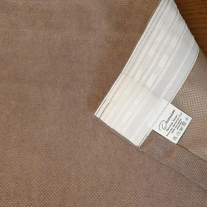 Dense CURTAIN 150X270 CM. BEIGE - Пердета<<<Корнизи щори и пердета<<<Мебели и интериор<<<Praktiker