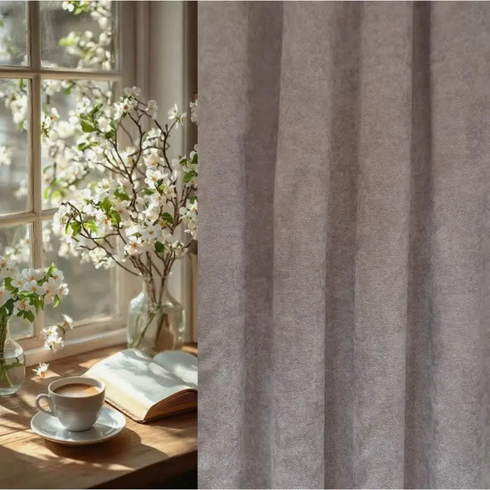 Dense CURTAIN 150X270 CM. BEIGE - Пердета<<<Корнизи щори и пердета<<<Мебели и интериор<<<Praktiker