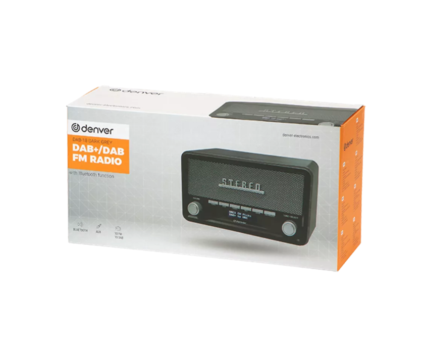 DENVER DAB+ DAB-18 Digital Vintage Radio
