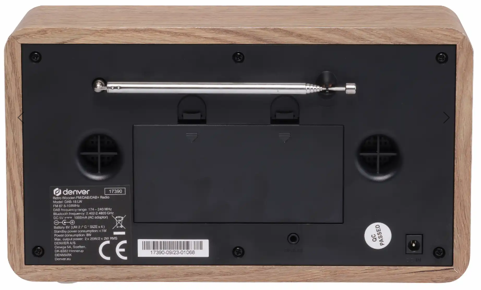 Denver DAB/FM Radio with Bluetooth