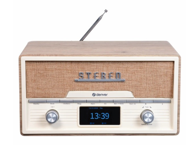 Denver MDA-525 Radio Light Brown