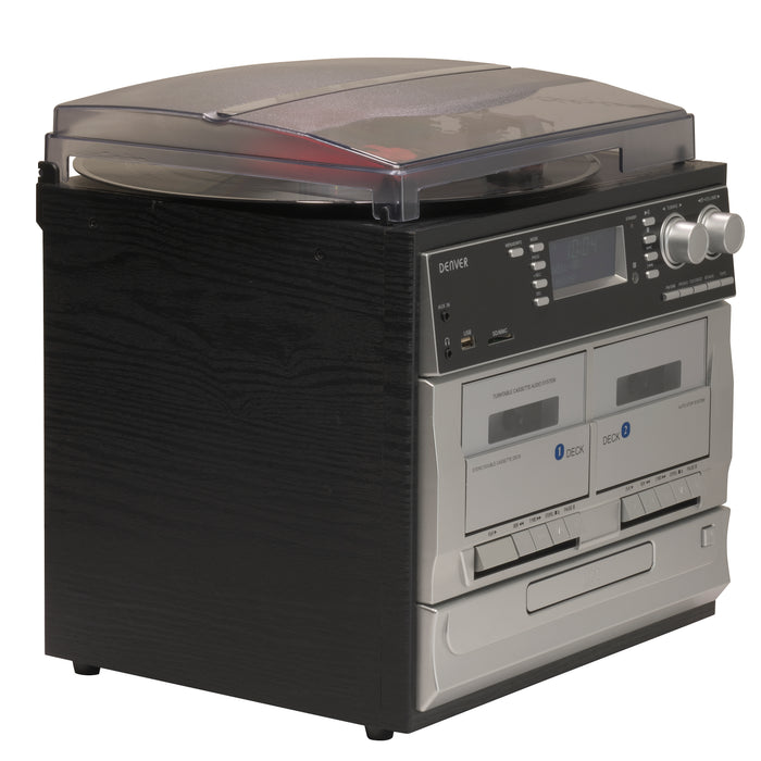 Denver Music Center with Turntable DAB+/FM Radio, CD MRD-166