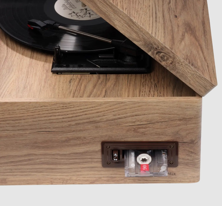 Denver Music Center with Turntable, DAB, FM, CD Player, Bluetooth and Cassette Player MRD-180