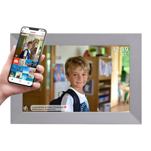 Denver Frameo PFF-1026GR 10.1’’ Digital Frame - Gray - Household accessories<<<HurtelXML&&&Digital photo