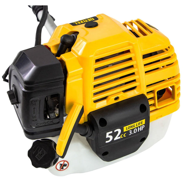 DENZEL DT-52 PETROL MOWER 52.0 cm3, 2.00 HP, CORD CUTTING WIDTH 42.00 cm, BLADE CUTTING WIDTH 25.50 cm