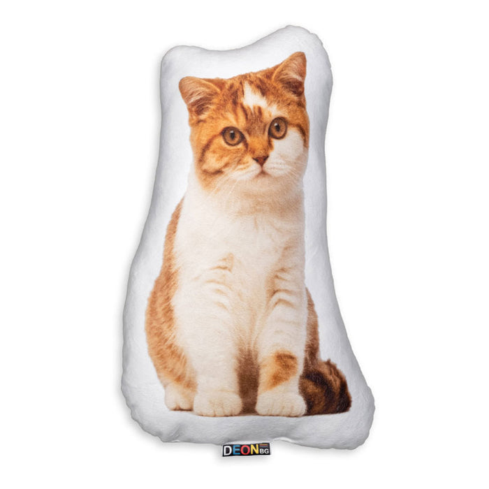 DECORATIVE PILLOW DEON RED CAT 46X29 CM.