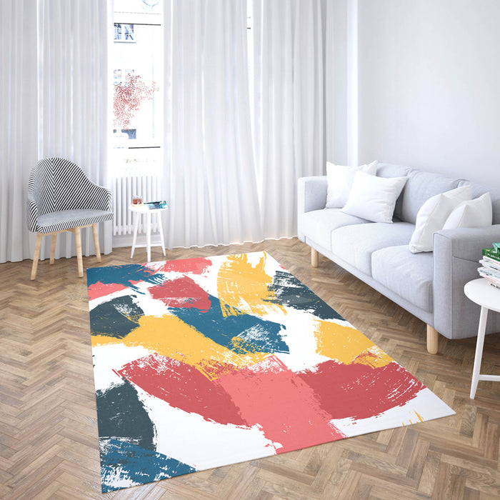 CARPET WITH DEON PRINT 120X180 CM BRUSHES