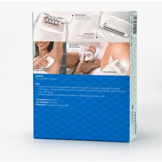 Depilator ORO-EPIL SILK GOLD OROMED - DepilatoriesAGD-DEP<<<Home Appliance - ProductsAGD<<<ActionPL