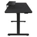 Desk Gaming Cougar E-Star 140 Black 140 x 60 cm - Компютър Игри<<<Компютри| Електроника<<<BigBuy&&&Аксесоари за