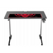Desk Gaming Diablo Chairs 1469 White Black Red 100 x 75 x 60 cm - Tables and desksGAM-STO<<<PC
