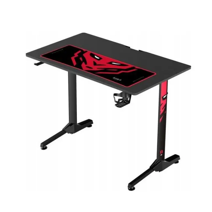 Desk Gaming Diablo Chairs 1469 White Black Red 100 x 75 x 60 cm - Tables and desksGAM-STO<<<PC