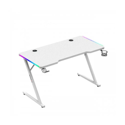 Desk Gaming Huzaro HZ-Hero 2.5 White RGB White 120 x 75 x 60 cm - Аксесоари за Игри<<<Компютър Игри<<<Компютри|