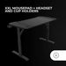 Desk Gaming Mars Gaming ERGO Black 140 x 60 cm - Компютър Игри<<<Компютри| Електроника<<<BigBuy&&&Аксесоари за