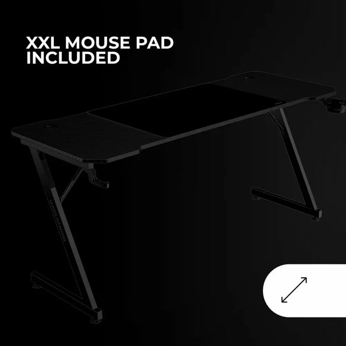 Desk Gaming Mars Gaming ERGO Black 160 x 60 cm - Компютър Игри<<<Компютри| Електроника<<<BigBuy&&&Аксесоари за
