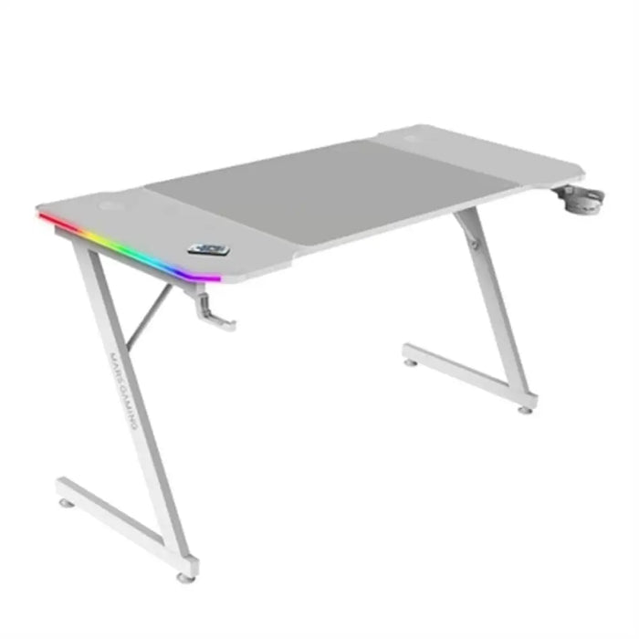 Desk Gaming Mars Gaming ERGO White 140 x 60 cm - Аксесоари за Игри<<<Компютър Игри<<<Компютри| Електроника<<<BigBuy