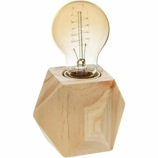 Desk lamp Atmosphera Hexagonal 7,5 x 8 cm Wood - Декорация и Осветление<<<Дом Градина<<<BigBuy&&&Лампи<<<Декорация и