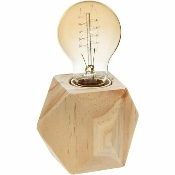 Desk lamp Atmosphera Hexagonal 7,5 x 8 cm Wood - Декорация и Осветление<<<Дом Градина<<<BigBuy&&&Лампи<<<Декорация и