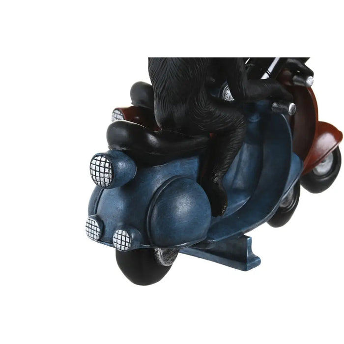 Desk lamp DKD Home Decor 24,5 x 10 x 23,5 cm Red Blue Resin 220 V 40 W (2 Units) - Декорация и Осветление<<<Дом