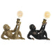 Desk lamp DKD Home Decor 31,5 x 18 x 27 cm Golden Metal Copper Resin 220 V 50 W (2 Units) - Декорация и