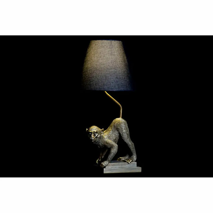 Desk lamp DKD Home Decor 32,5 x 30 x 60 cm Black Beige Golden Metal Resin 220 V 50 W (2 Units) - Декорация и
