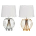 Desk lamp DKD Home Decor 32.5 x 32.5 x 52 cm Metal White 220 V 50 W (2 Units) - Декорация и Осветление<<<Дом