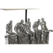 Desk lamp DKD Home Decor 36 x 21,5 x 43 cm Silver Beige Metal Resin 220 V 50 W - Декорация и Осветление<<<Дом