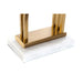 Desk lamp DKD Home Decor 40 x 23 x 79 cm Golden Metal White Marble 40 W 240 V - Декорация и Осветление<<<Дом