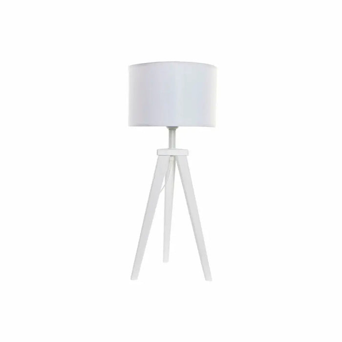 Desk lamp DKD Home Decor 8424001807918 Wood White 220 V 50 W 30 x 30 x 72 cm - Декорация и Осветление<<<Дом
