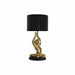 Desk lamp DKD Home Decor Black Golden Polyester Resin Monkey (25 x 25 x 48 cm) - Декорация и Осветление<<<Дом