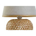 Desk lamp DKD Home Decor Brown Natural Bamboo 50 W 220 V 24 x 24 x 34 cm - Декорация и Осветление<<<Дом