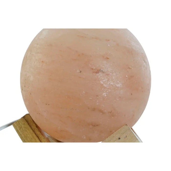 Desk lamp DKD Home Decor Brown Pink Salt Acacia 15 W 220 V 15 x 15 x 20 cm - Декорация и Осветление<<<Дом